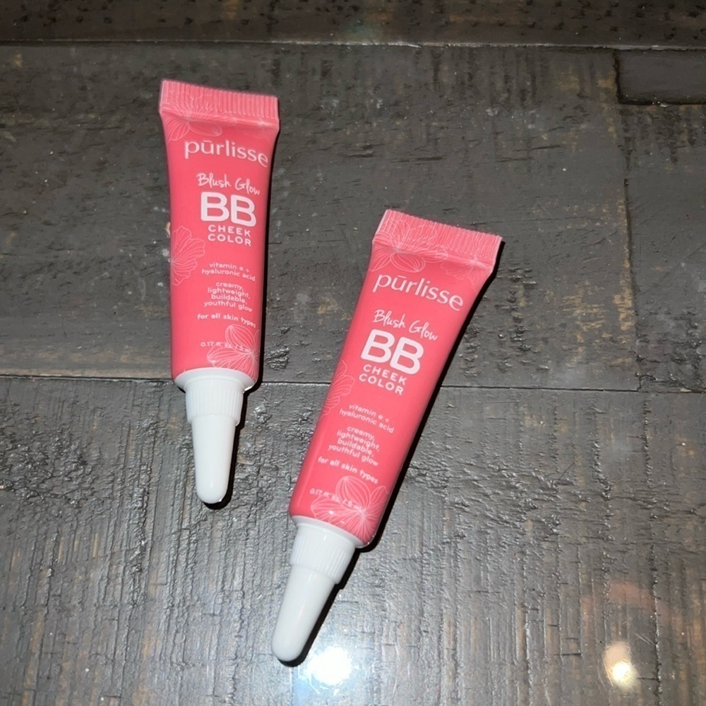 Purlisse Blush Glow BB‎ Cheek Color Sweet Rose Vitamin C Hyaluronic Acid (2)